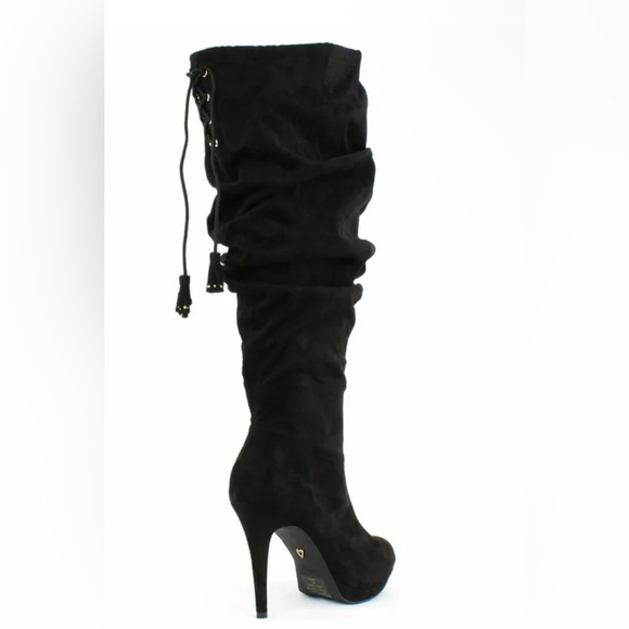 Thalia Sodi Shoes - Thalia Sodi Black Over the Knee Boots